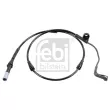 Contact d'avertissement, usure des plaquettes de frein FEBI BILSTEIN 30612 - Visuel 1