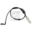 Contact d'avertissement, usure des plaquettes de frein FEBI BILSTEIN 30613 - Visuel 1