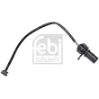 Contact d'avertissement, usure des plaquettes de frein FEBI BILSTEIN 31410 - Visuel 1