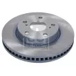 Jeu de 2 disques de frein avant FEBI BILSTEIN 31473 - Visuel 1