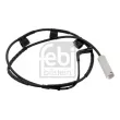Contact d'avertissement, usure des plaquettes de frein FEBI BILSTEIN 31563 - Visuel 1