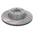 Jeu de 2 disques de frein arrière FEBI BILSTEIN 38577 - Visuel 1