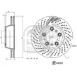 Disque de frein arrière gauche FEBI BILSTEIN 44060 - Visuel 3