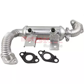 Radiateur, réaspiration des gaz d'échappement METZGER 0892750