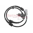 Capteur, vitesse de roue METZGER 0900049 - Visuel 1