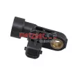 Capteur, vitesse de roue METZGER 09001009 - Visuel 1