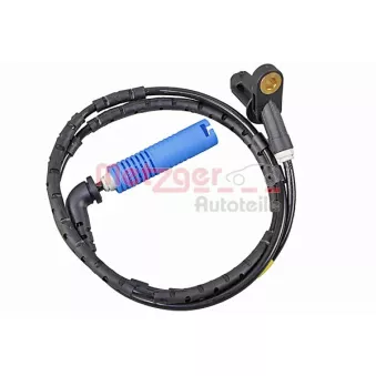 Capteur, vitesse de roue METZGER 09001190