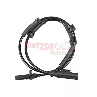 Capteur, vitesse de roue METZGER 09001192