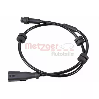 Capteur, vitesse de roue METZGER 09001214