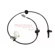 Capteur, vitesse de roue METZGER 09001370 - Visuel 1