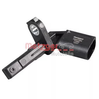 Capteur, vitesse de roue avant droit METZGER 09001462