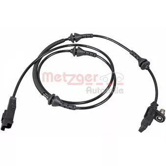 Capteur, vitesse de roue METZGER 09001465