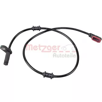 Capteur, vitesse de roue METZGER 09001471