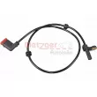 Capteur, vitesse de roue METZGER 09001472 - Visuel 1