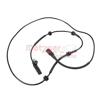 Capteur, vitesse de roue METZGER 09001474