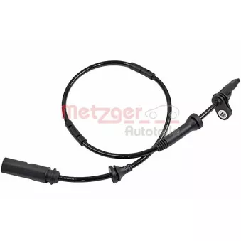 Capteur, vitesse de roue METZGER 09001476