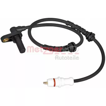 Capteur, vitesse de roue METZGER 09001477