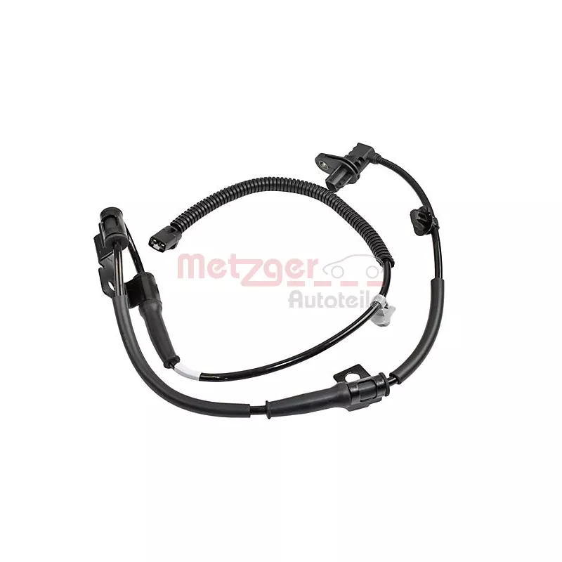 Capteur, vitesse de roue avant gauche METZGER 09001478