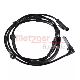 Capteur, vitesse de roue avant gauche METZGER 09001524