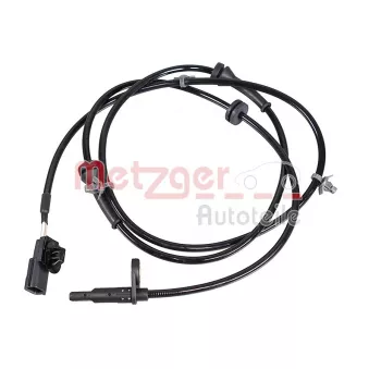 Capteur, vitesse de roue METZGER 09001527