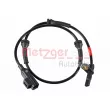 Capteur, vitesse de roue METZGER 09001529 - Visuel 1
