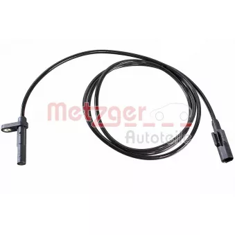 Capteur, vitesse de roue METZGER 09001540
