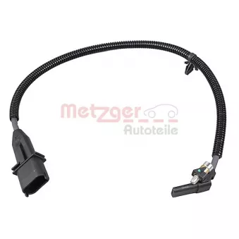 Capteur d'angle, vilebrequin METZGER 0902448