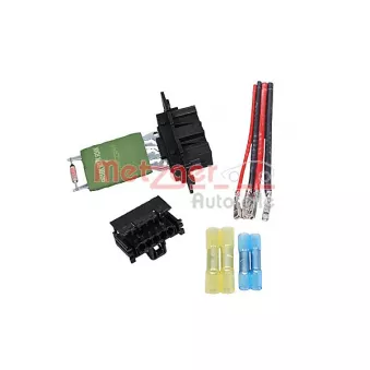 Résistance, pulseur d'air habitacle METZGER 0917697