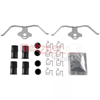 Kit d'accessoires, plaquette de frein à disque METZGER 109-0181