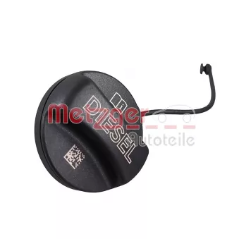 Bouchon, réservoir de carburant METZGER 2141087