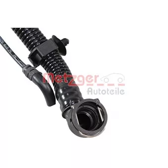 Tuyau, ventilation de carter-moteur METZGER