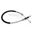 Tirette à câble, boîte automatique METZGER 3150018 - Visuel 1