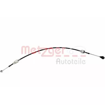 Tirette à câble, boîte de vitesse manuelle METZGER 3150082