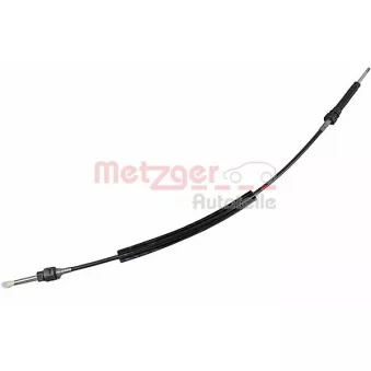 Tirette à câble, boîte de vitesse manuelle METZGER 3150230