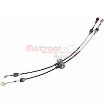 Tirette à câble, boîte de vitesse manuelle METZGER 3150232