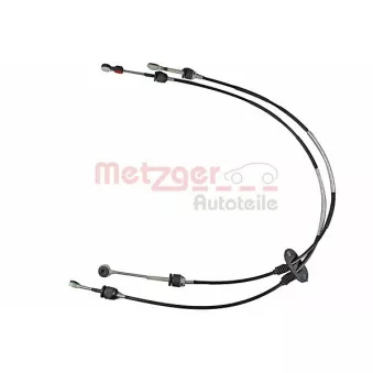 Tirette à câble, boîte de vitesse manuelle METZGER 3150233