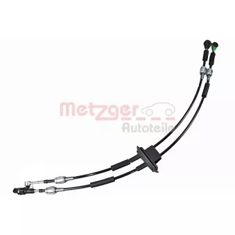 Tirette à câble, boîte de vitesse manuelle METZGER 3150262
