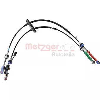 Tirette à câble, boîte de vitesse manuelle METZGER 3150311
