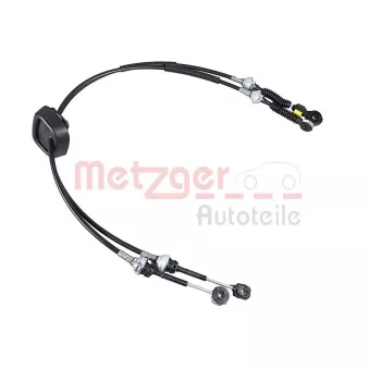 Tirette à câble, boîte de vitesse manuelle METZGER 3150377