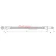 Flexible de frein METZGER 4110442 - Visuel 1