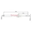 Flexible de frein METZGER 4110475 - Visuel 1