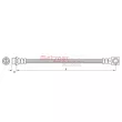 Flexible de frein METZGER 4116223 - Visuel 1