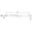 Flexible de frein METZGER 4118574 - Visuel 1