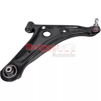 Bras de liaison, suspension de roue avant droit METZGER 58006402