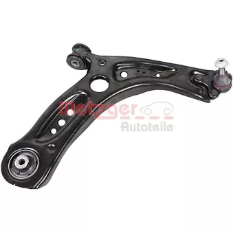 Bras de liaison, suspension de roue avant droit METZGER 58031002