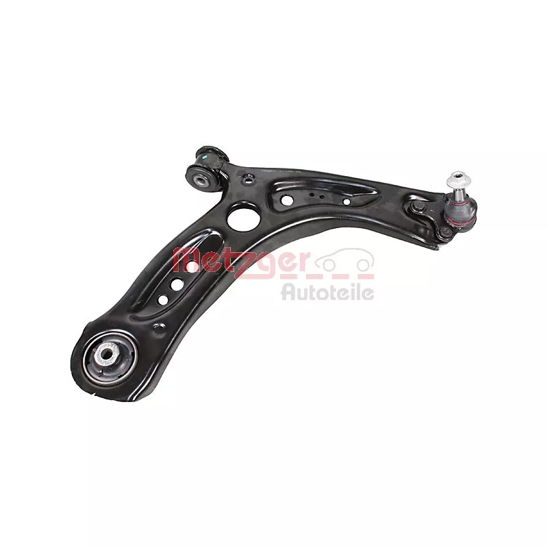 Bras de liaison, suspension de roue avant droit METZGER 58031002