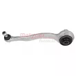 Bras de liaison, suspension de roue avant gauche METZGER 58052801 - Visuel 1