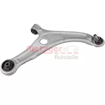 Bras de liaison, suspension de roue avant droit METZGER 58109202