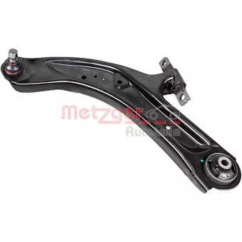 Bras de liaison, suspension de roue avant gauche METZGER 58112701