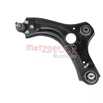 Bras de liaison, suspension de roue avant droit METZGER 58138702